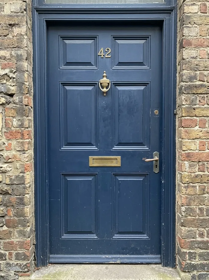 Generated example: a front door