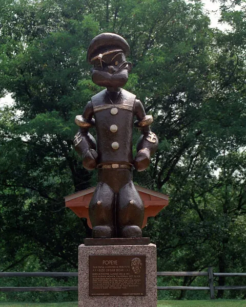 Popeye statue, Chester